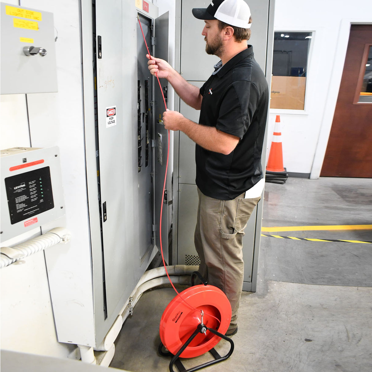 Jameson Mini Duct Hunter Traceable Rodder | 1/8" & 3/16" | 100'–325'