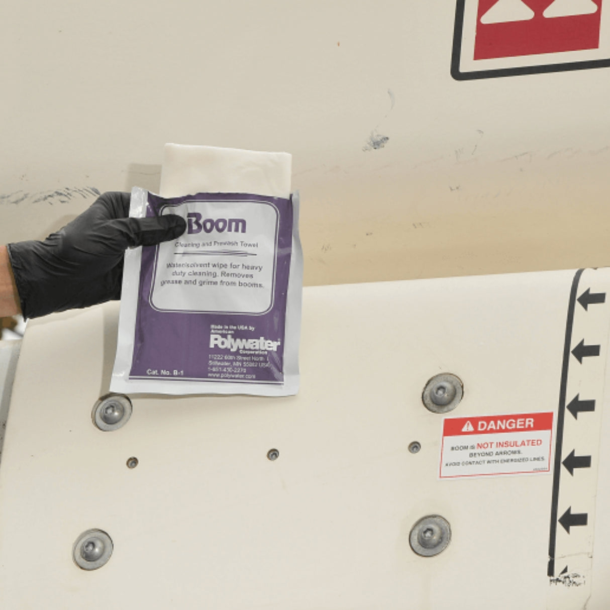 Polywater BOOM Prewash Wipes | Utility Pipe Supply