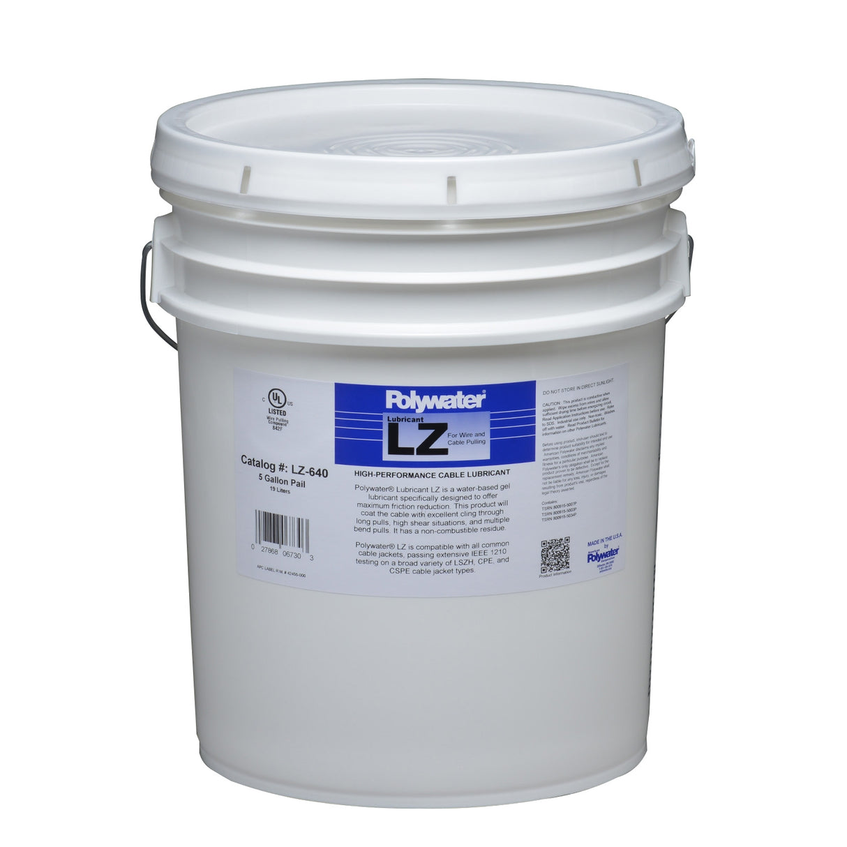 Polywater LZ Cable Gel Lubricant | Utility Pipe Supply