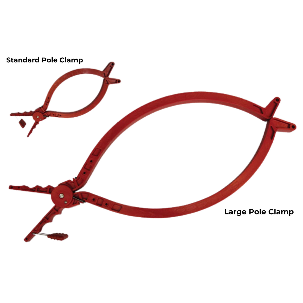 Durable Stainless Pole Clamp | Utility Pipe Supply