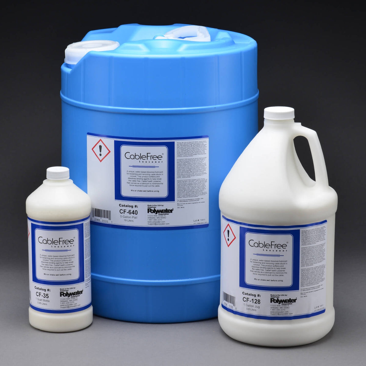 Polywater CableFree Loosener Lubricant | Utility Pipe Supply