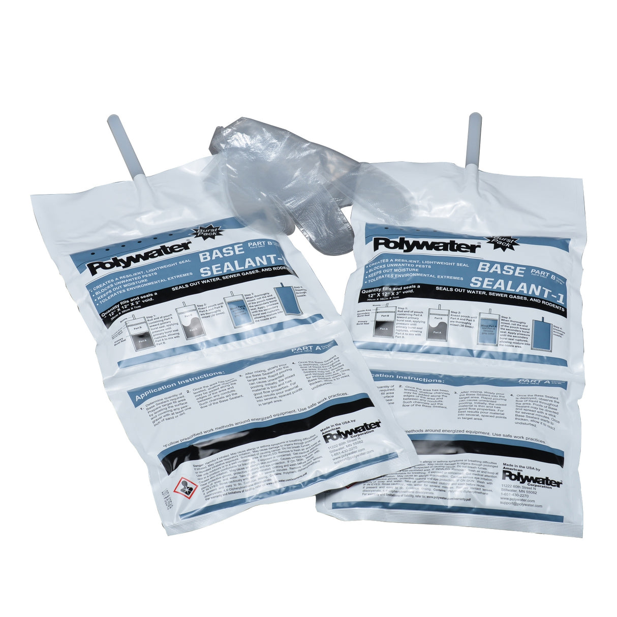 Polywater InstaGrout Utility Enclosure Pad & Rodent Sealant | Utility Pipe Supply
