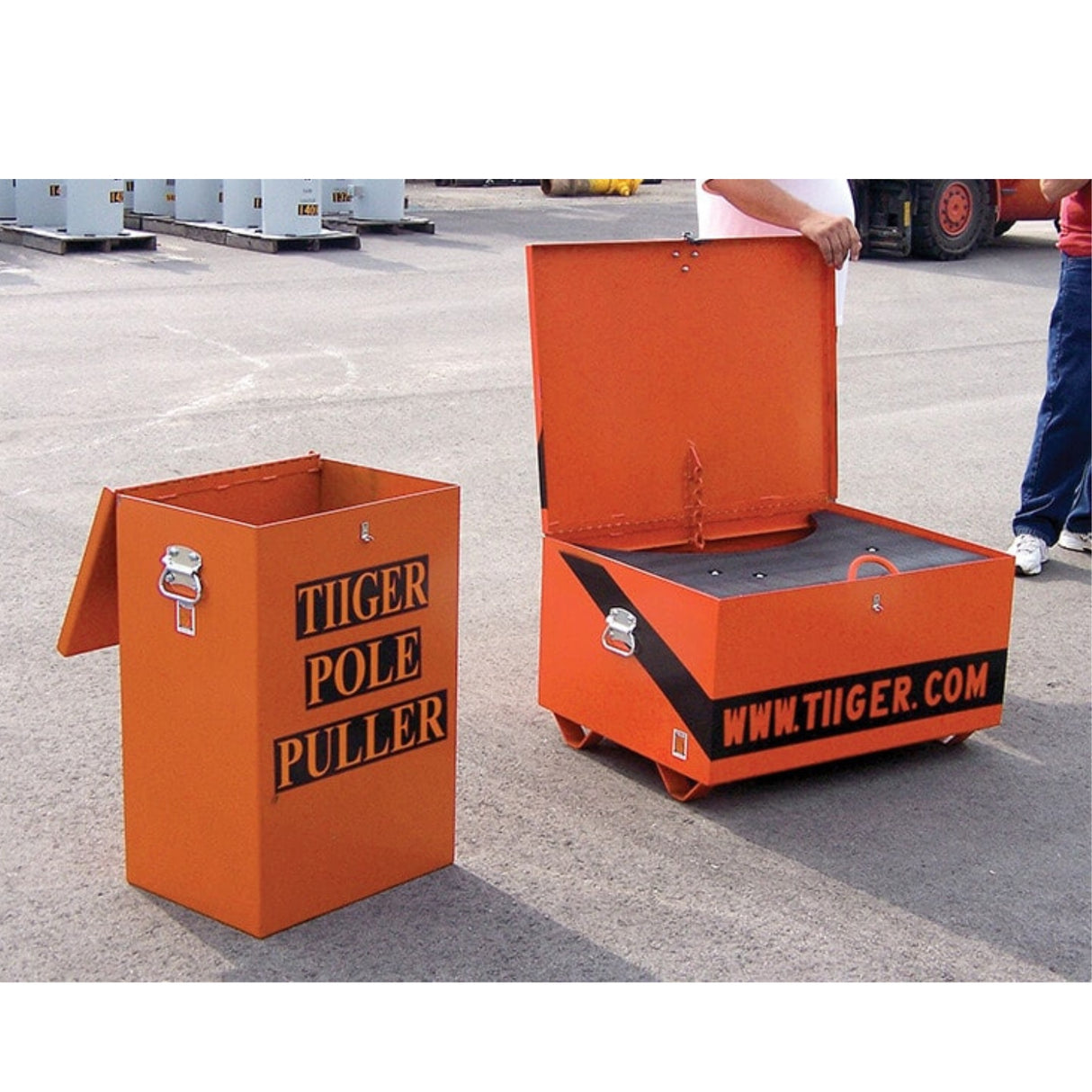 Deluxe Storage Case With Forklift Clearance | Utility Pipe Supply