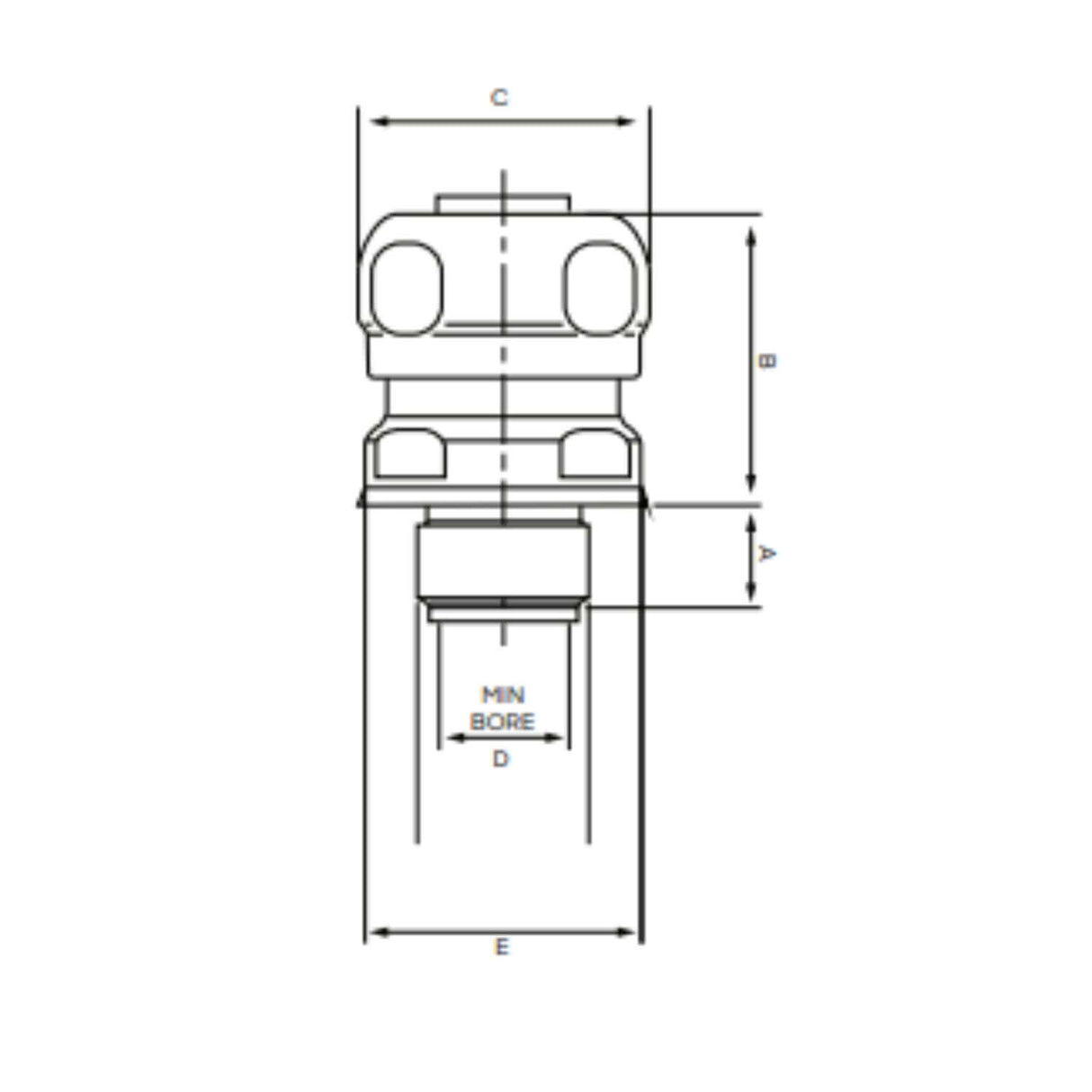 Stainless Steel Hygienic Straight Flex Connectors | Utility Pipe Supply