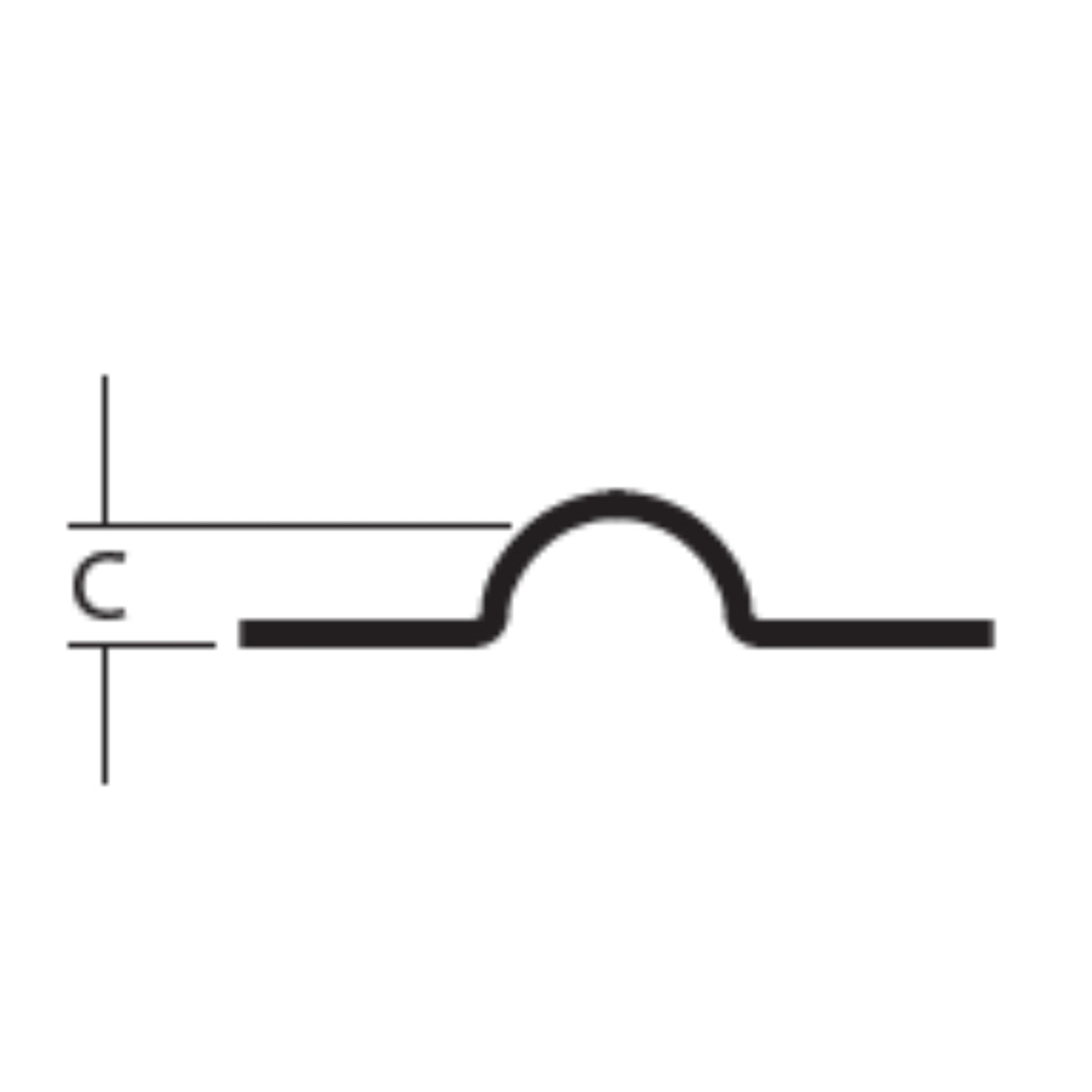 Stainless Steel Two Hole Rigid Straps | Utility Pipe Supply