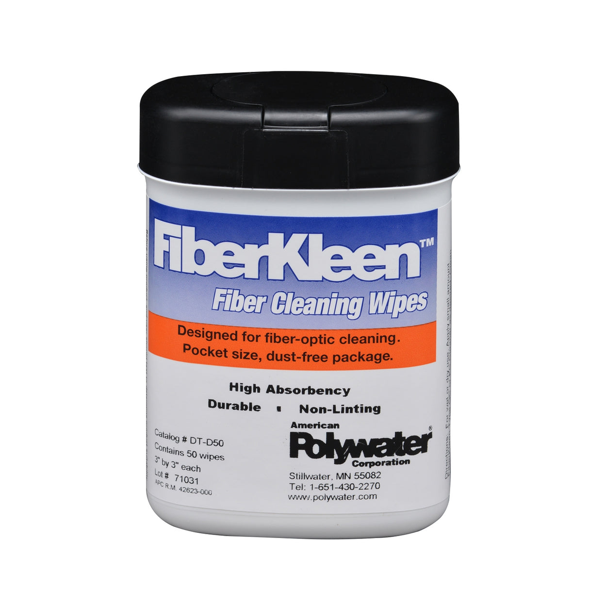 Polywater QuicKleen Fiber Cleaner | Utility Pipe Supply