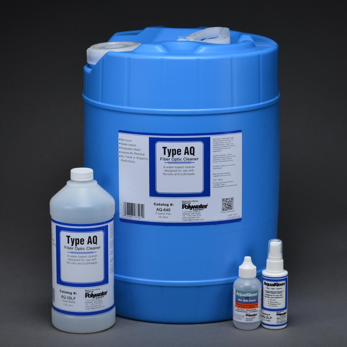 Polywater AquaKleen Advanced Fiber Cleaner | Utility Pipe Supply