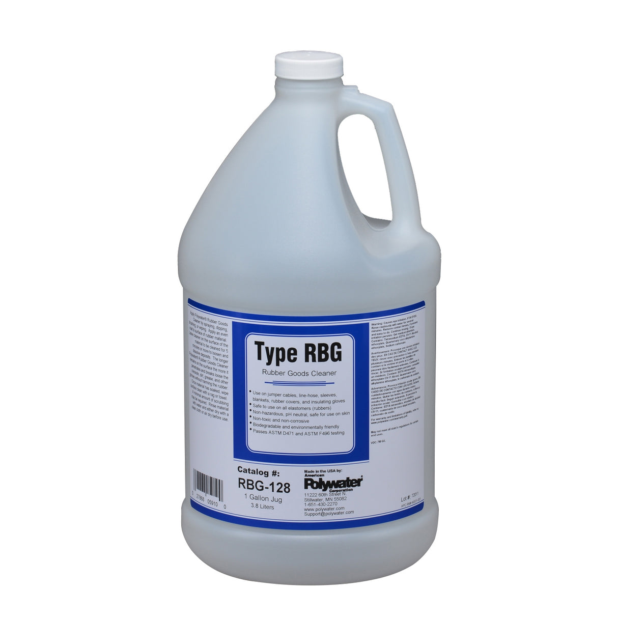 Polywater Type RBG Rubber Goods Cleaner | Utility Pipe Supply