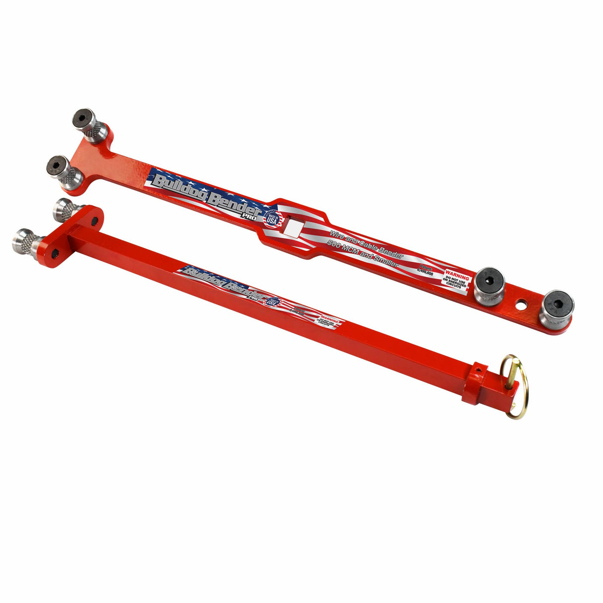 Bulldog Bender Original 2-pc Pro Handle Set with adapter bar (500-2) for up to 500 MCM