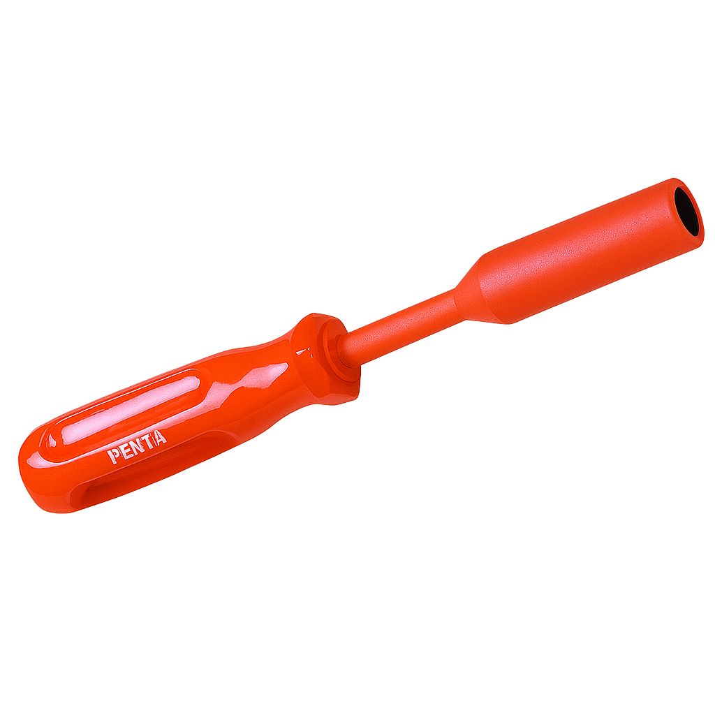 Insulated nut driver with a 6-inch shaft, SAE sizes 3/16" to 5/8", rated for 1000V, sold separately by PENTA ESP.