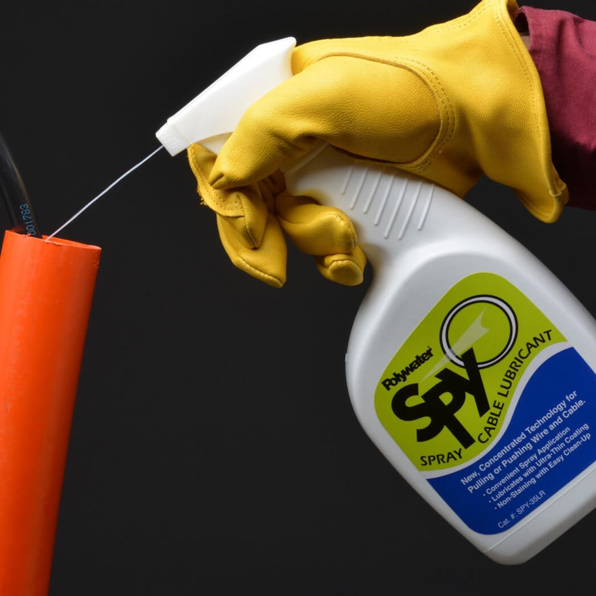 Polywater SPY Sprayable Cable Pulling Lubricant | Utility Pipe Supply