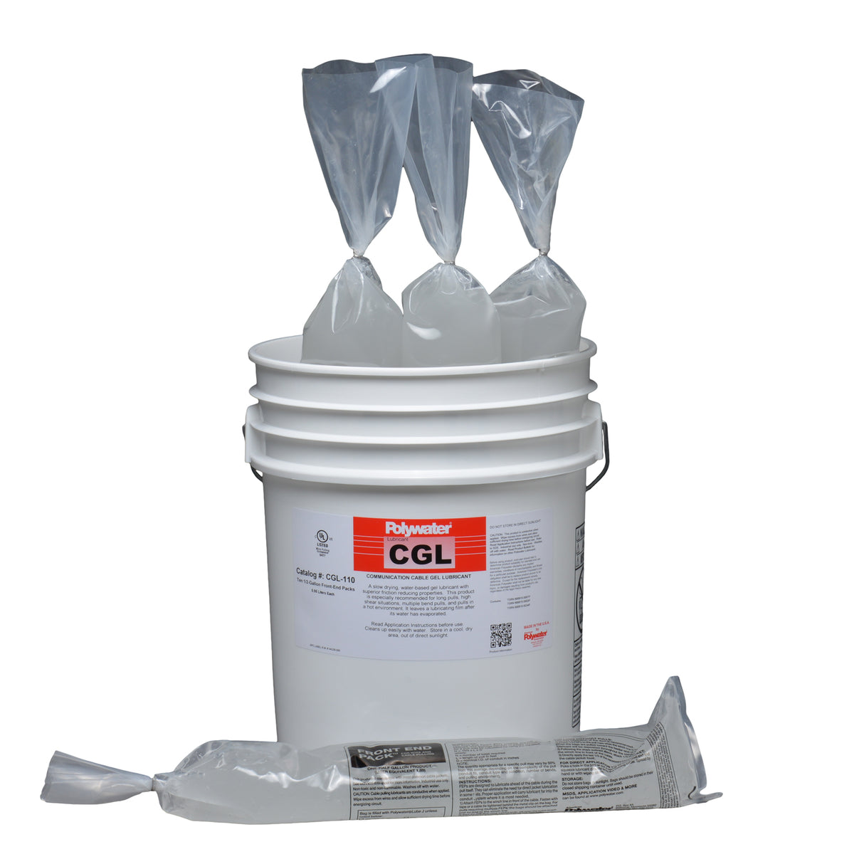 Polywater CGL Cable Pulling Gel Lubricant – High-Performance, Low-Friction Formula | Utility Pipe Supply