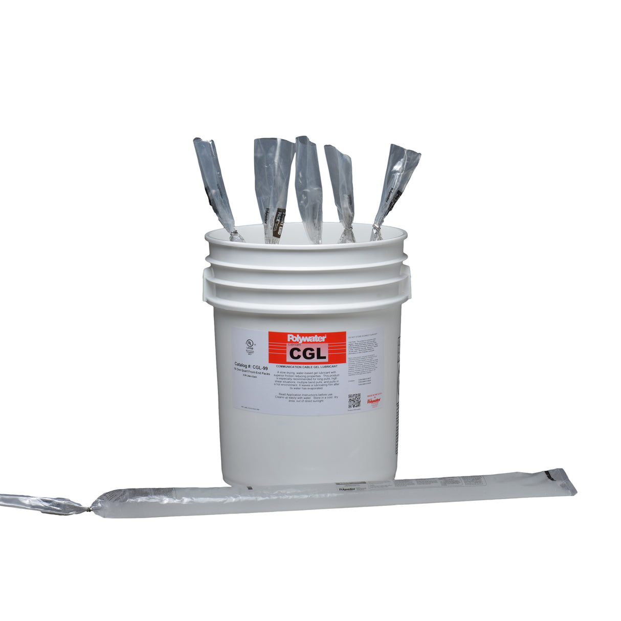 Polywater CGL Cable Pulling Gel Lubricant – High-Performance, Low-Friction Formula | Utility Pipe Supply