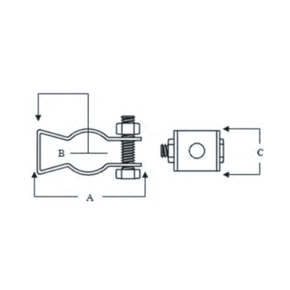 Stainless Steel BriteRail Mini Hangers | Utility Pipe Supply