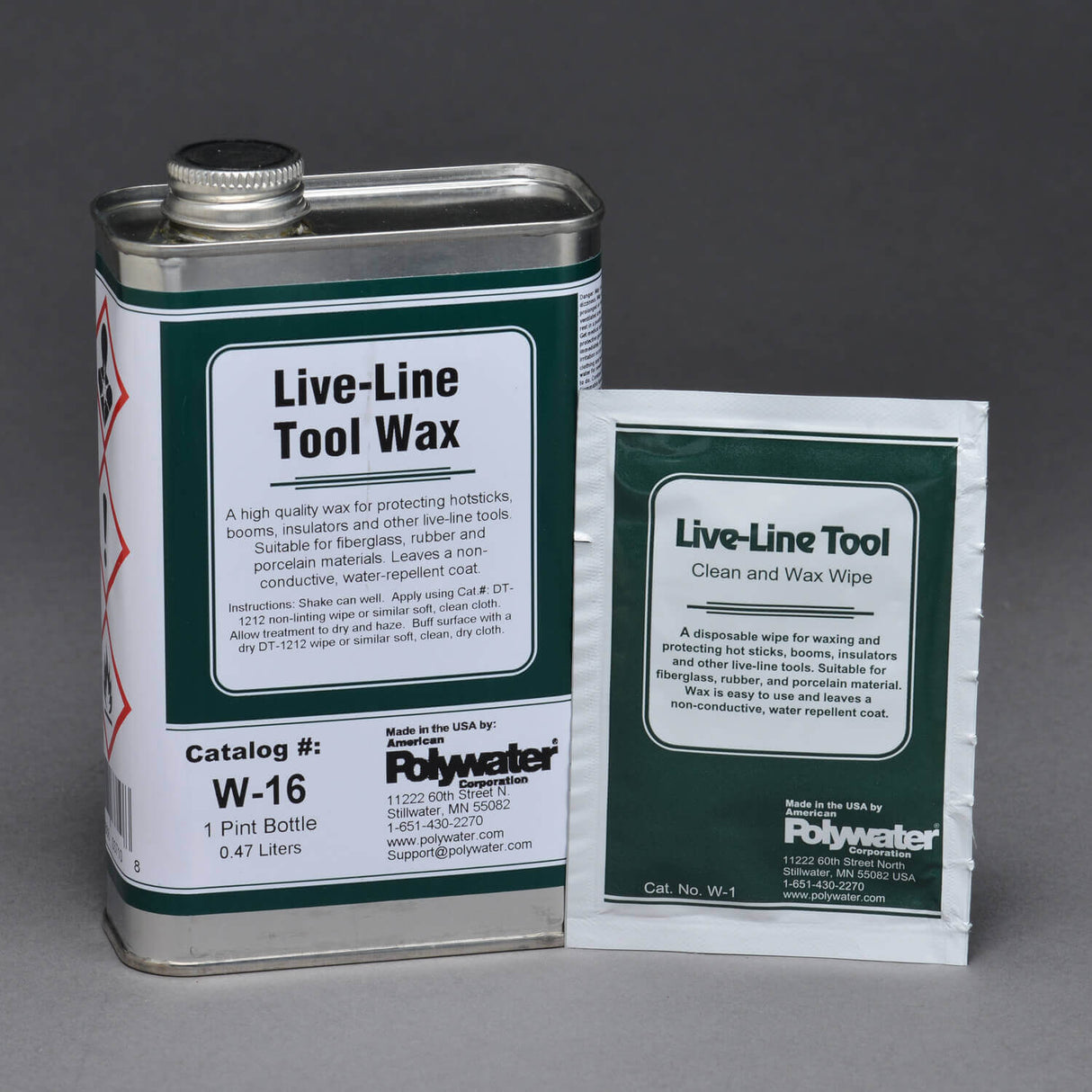 Polywater Fiberglass Wax & Buff Kit | Utility Pipe Supply