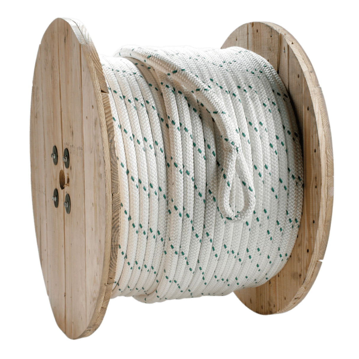 Double Braid Polyester Pulling Rope – High Strength with Spliced Eyes | Utility Pipe Supply