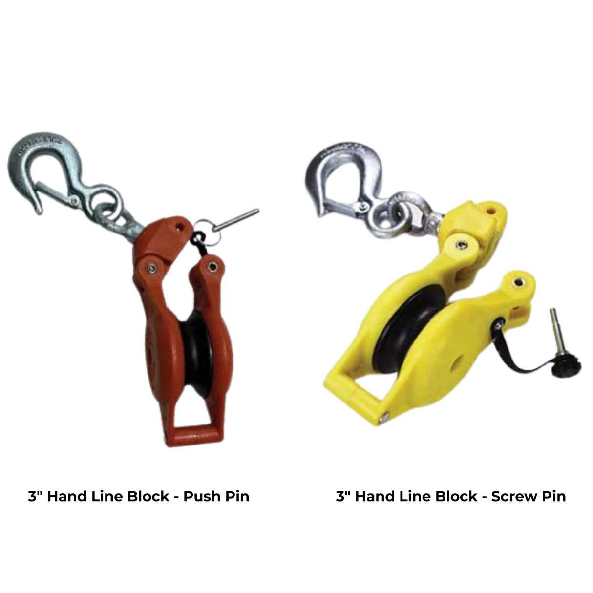 Durable 3" Hand Line Block | Utility Pipe Supply