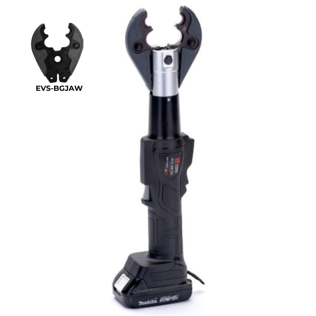 6 TON INLINE COMPRESSION TOOL—WITH CHANGEABLE HEADS | MAKITA CHARGER | Utility Pipe Supply