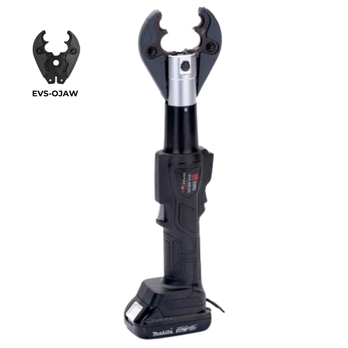 6 TON INLINE COMPRESSION TOOL—WITH CHANGEABLE HEADS | MAKITA CHARGER | Utility Pipe Supply