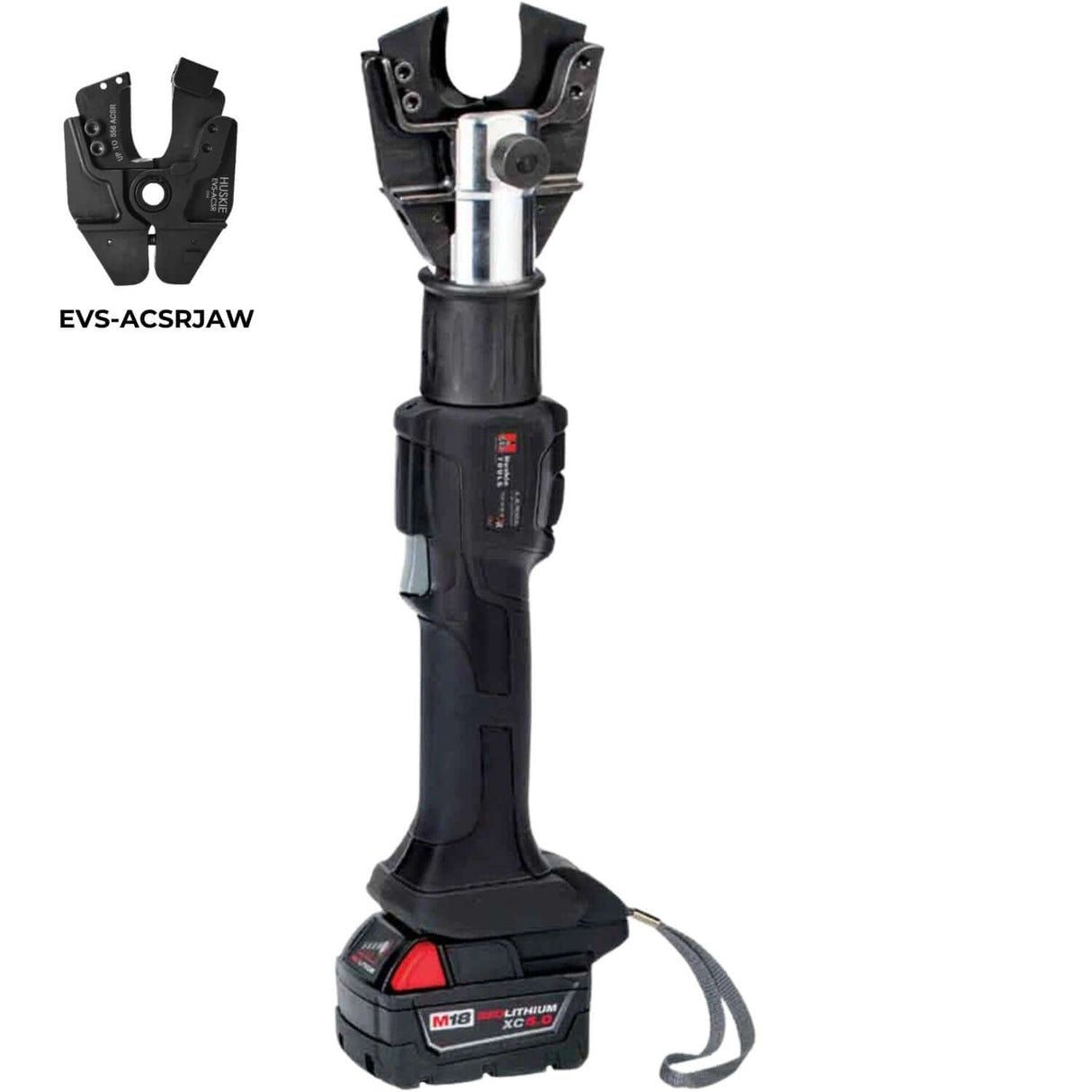 6 TON INLINE CUTTING TOOL KIT WITH CU/AL JAW & LED LIGHT RING | FITS MILWAUKEE | Utility Pipe Supply