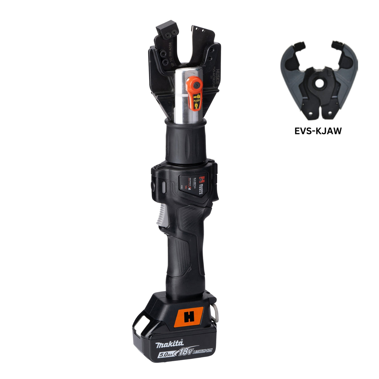 SLA 6 TON INLINE CRIMPING & CUTTING TOOL WITH INTERCHANGEABLE JAWS | FITS MAKITA | Utility Pipe Supply