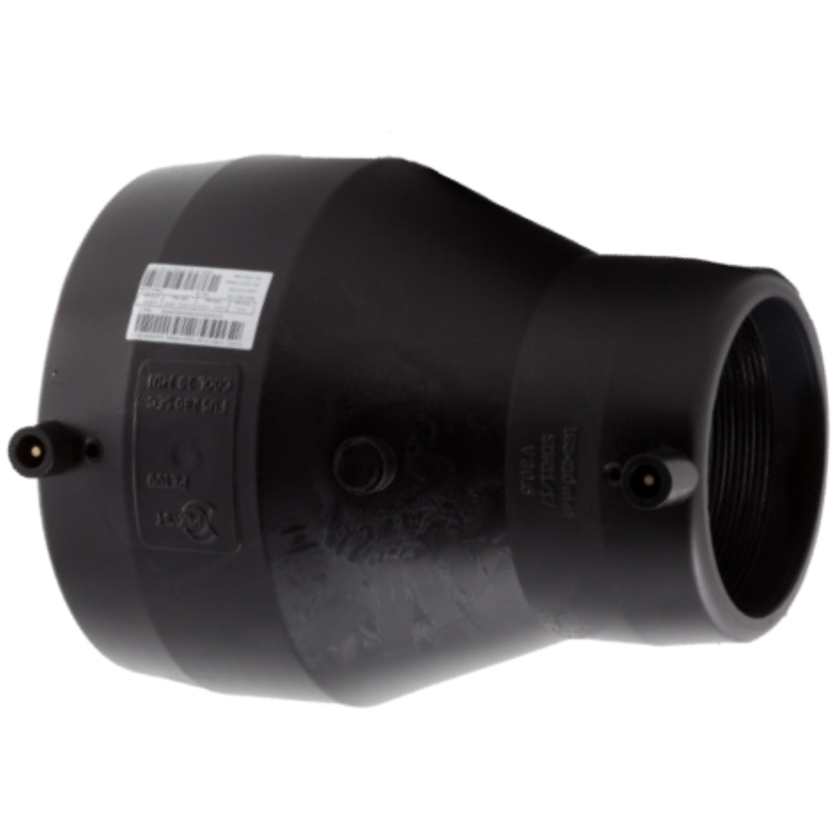 Electrofusion reducer fitting IPS SDR 11/17 PE4710 large to small size