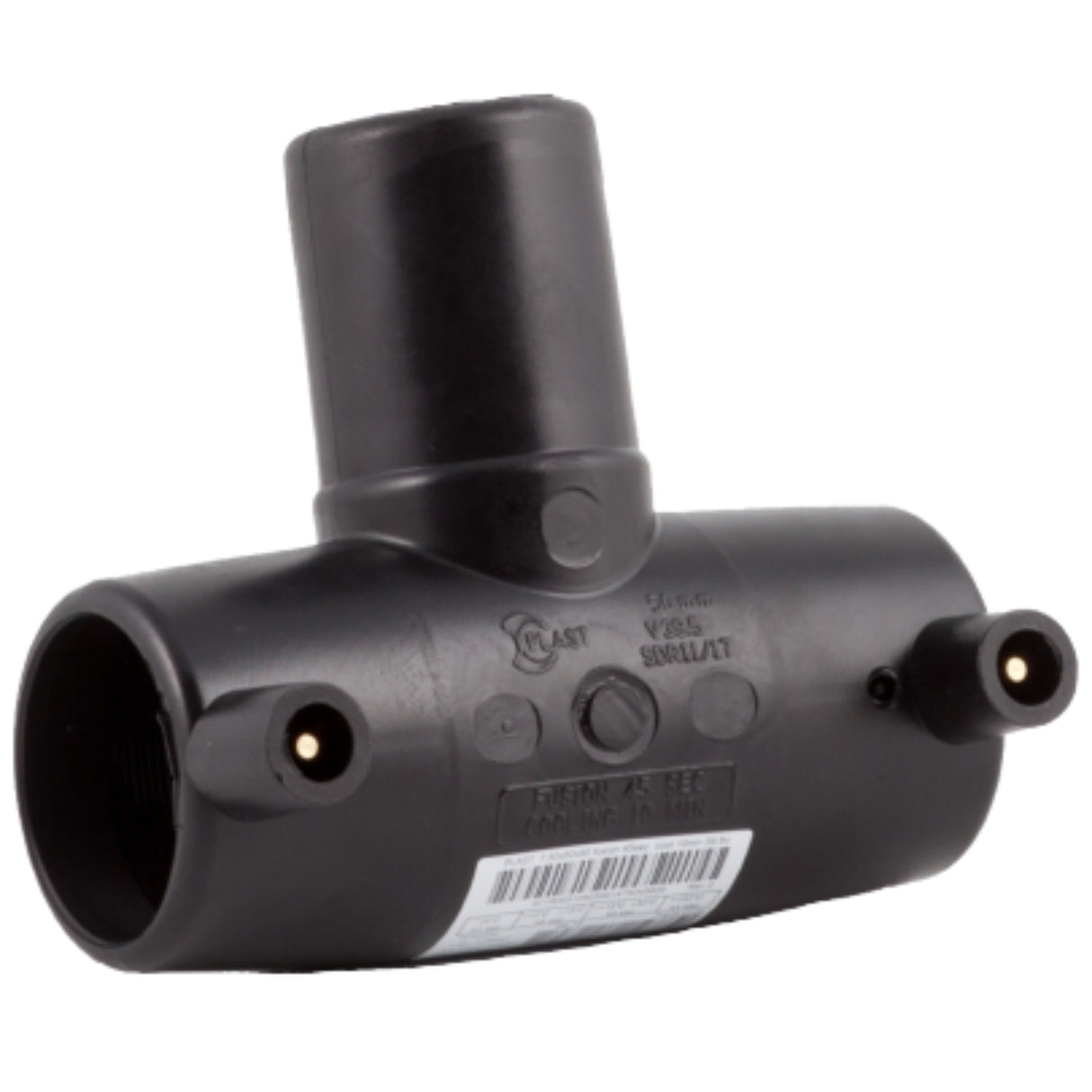 Electrofusion Equal Tee | Molded HDPE IPS Fitting | Integrity Fusion IntegriFuse