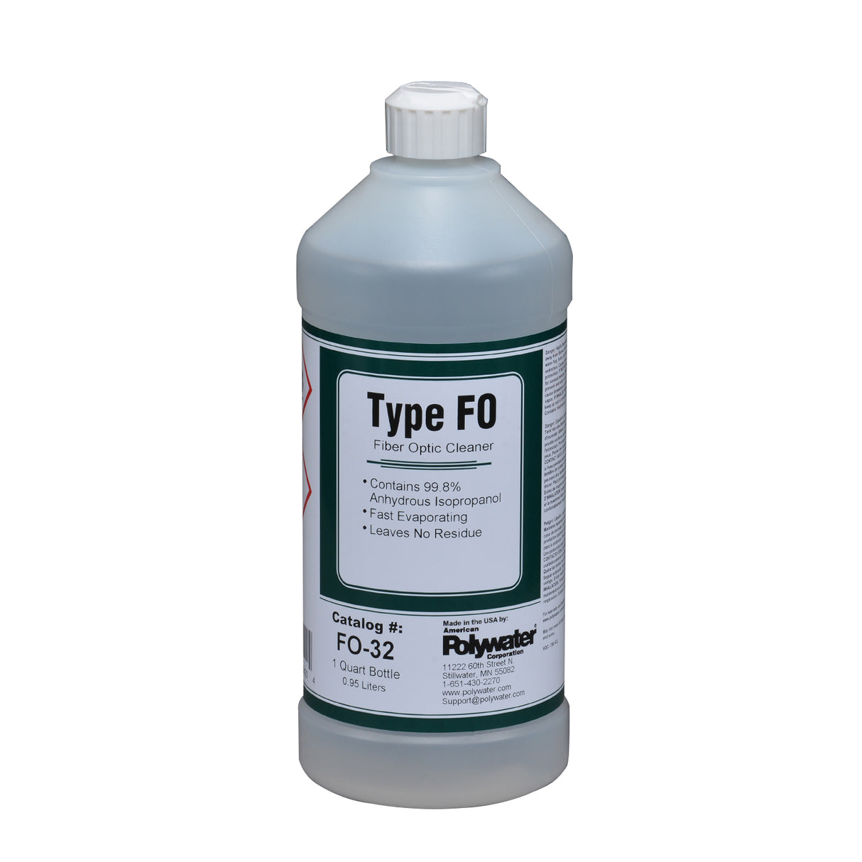 Polywater Type FO Fiber Optic Cleaner | Utility Pipe Supply