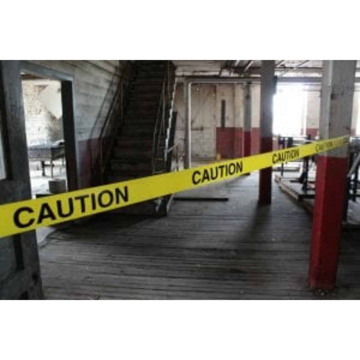 Durable 3 Mil Stock Barricade Tape for Safety Marking | Utility Pipe Supply