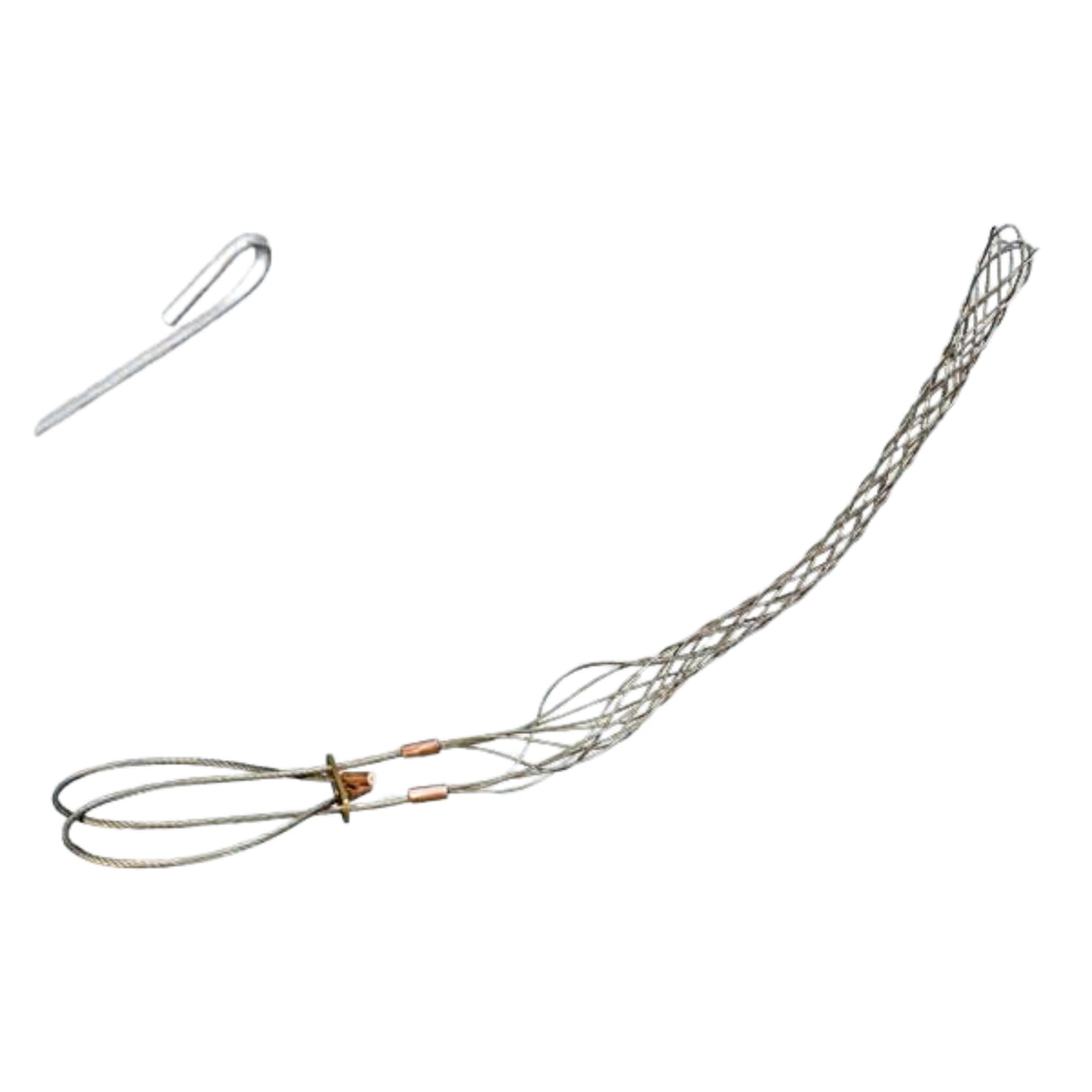 Universal Eye Split Mesh Rod Closing Cable Support Socks | Utility Pipe Supply