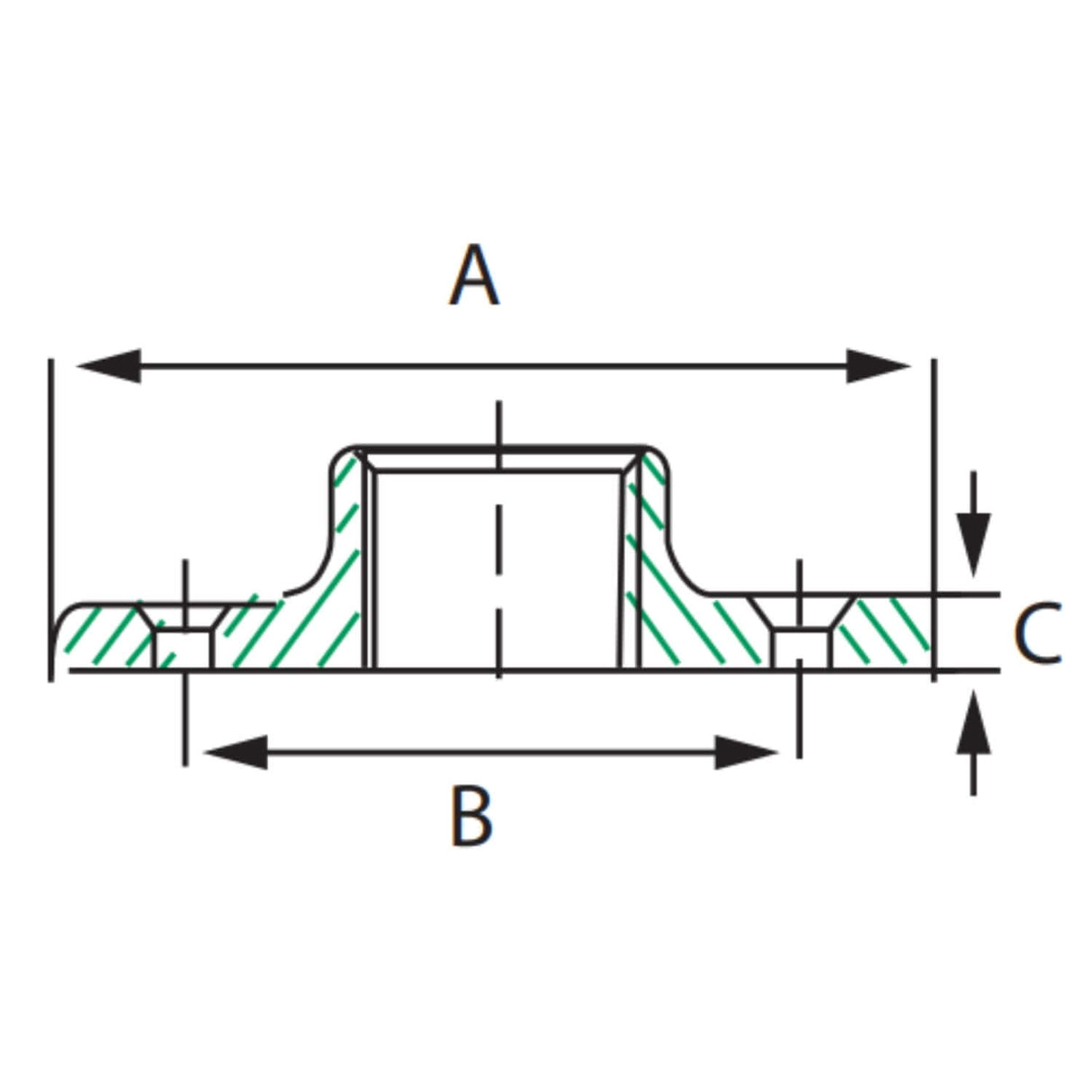 Stainless Steel Floor Flanges | Utility Pipe Supply