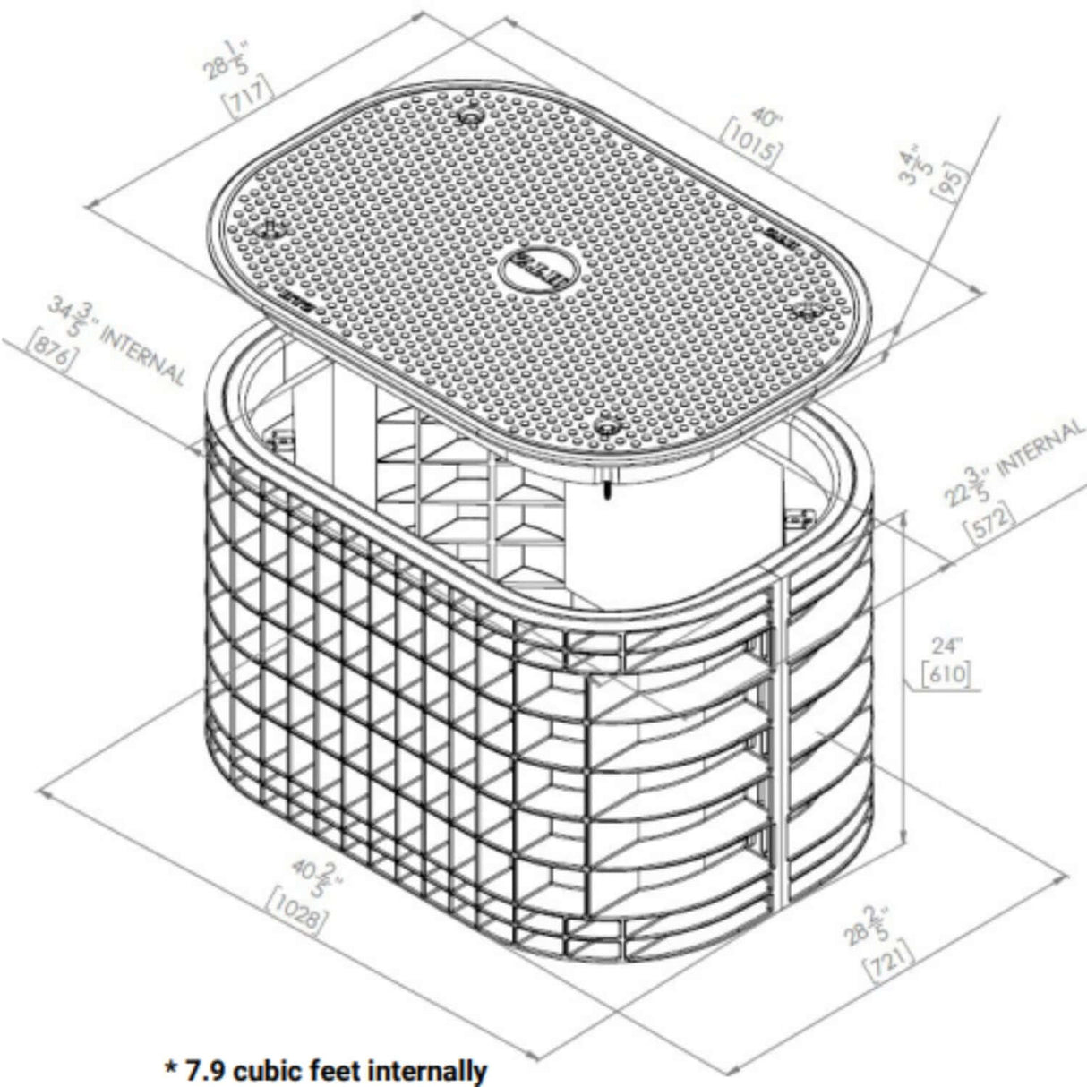 TIER 22 - H22 24 X 36 X 24 HAND HOLE | Utility Pipe Supply