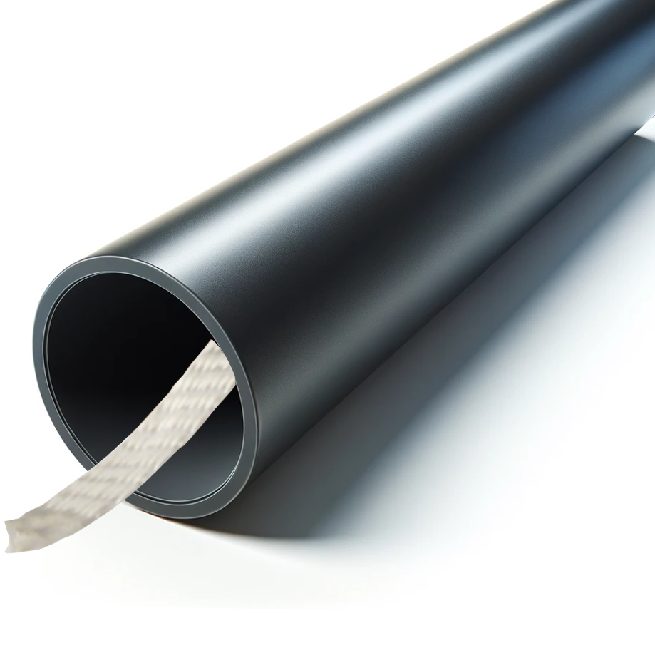 IPS SDR 11 | HDPE Smoothwall Conduit | Black with Tape | Hand Coils | Utility Pipe Supply