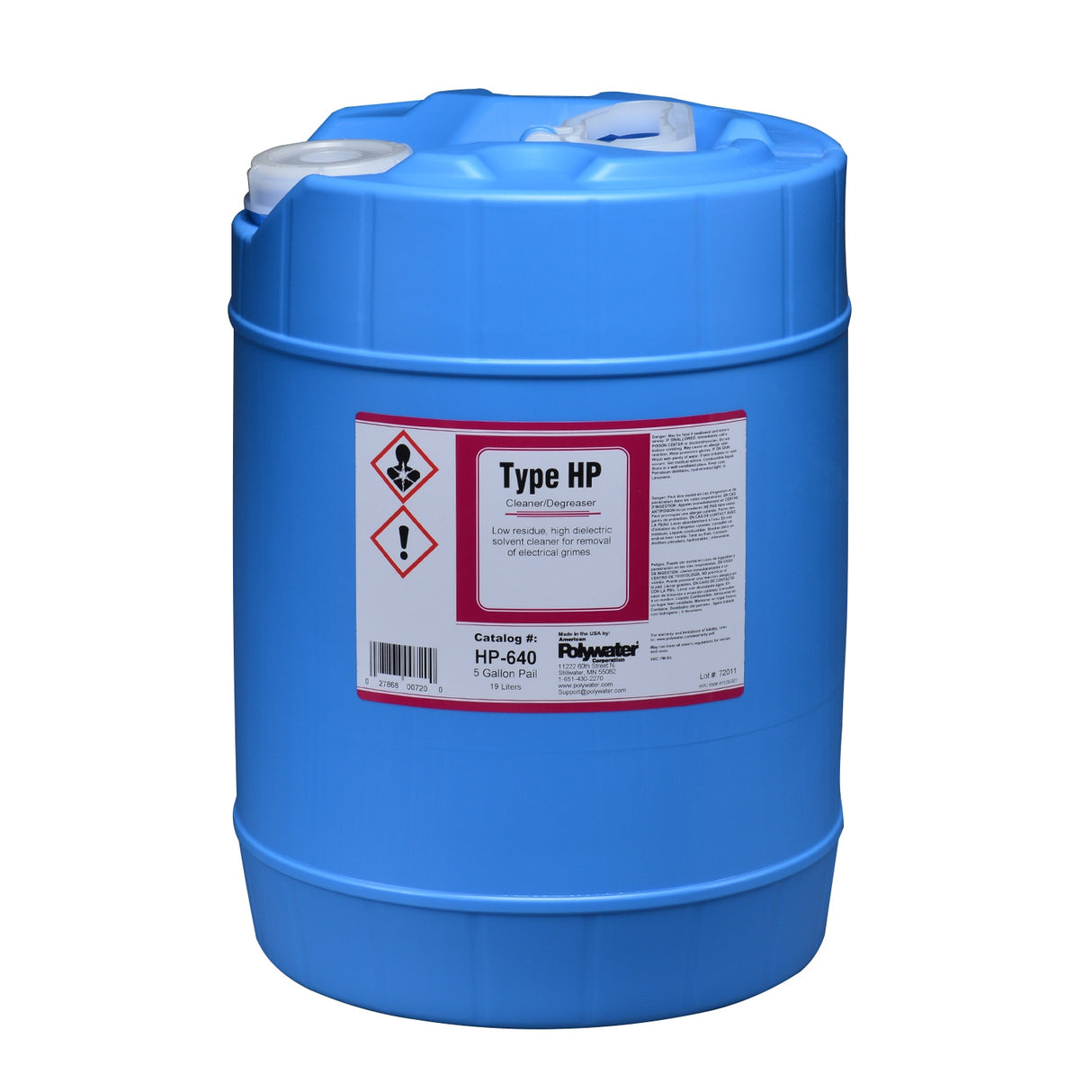 Polywater Type HP Multipurpose Solvent Cleaner | Utility Pipe Supply