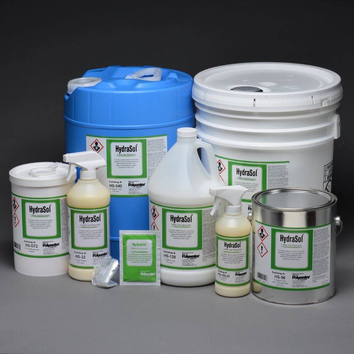 Polywater HydraSol Cable Gel Remover | Utility Pipe Supply