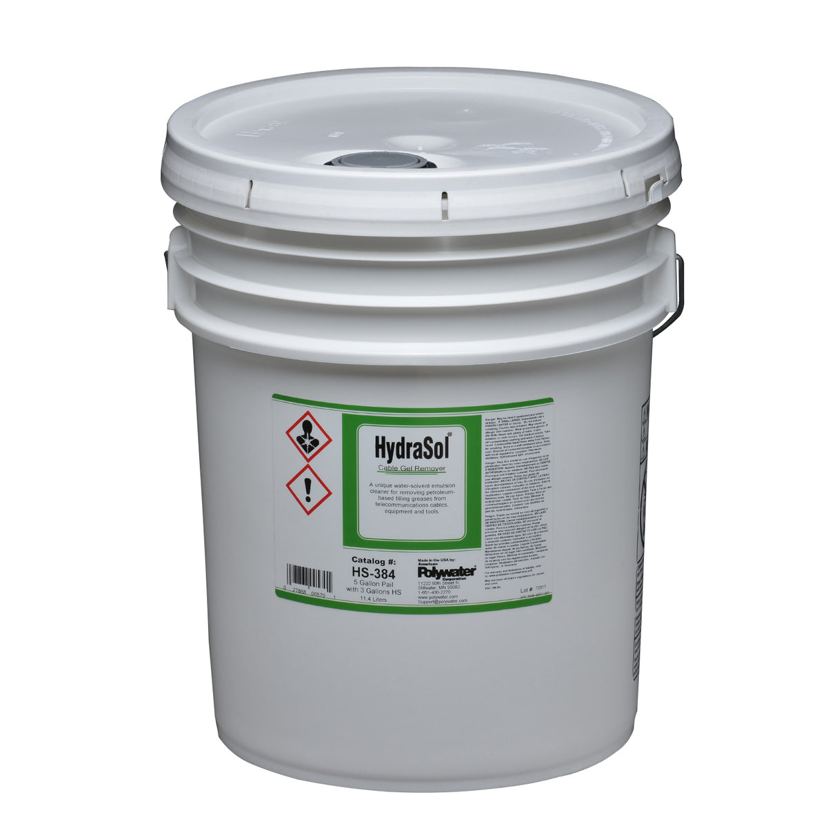 Polywater HydraSol Cable Gel Remover | Utility Pipe Supply