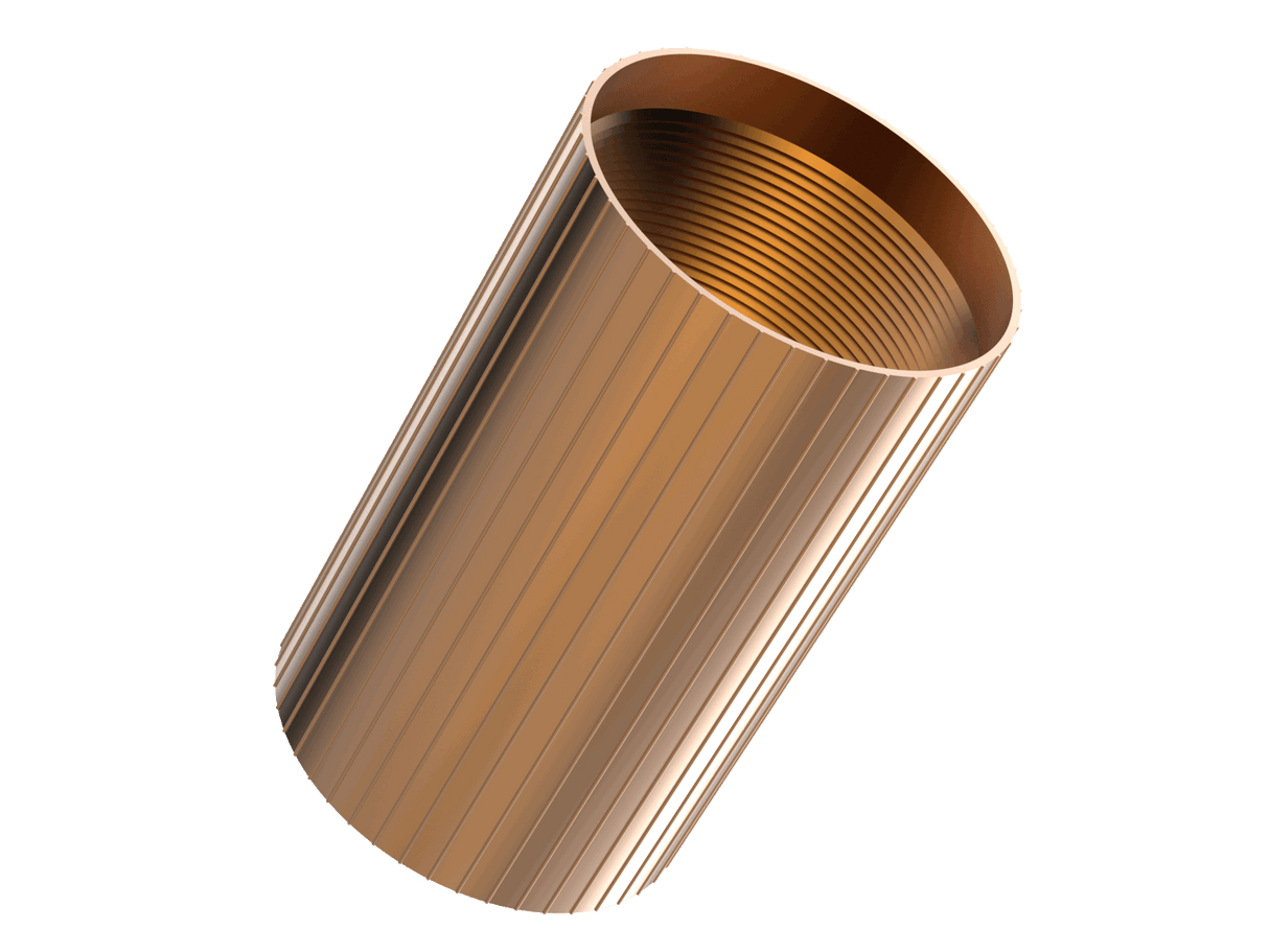 JackMoon Aluminum Coupler Reverse-Threaded | Utility Pipe Supply