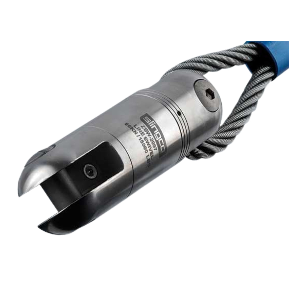 Line Pulling Swivel - Bright Zinc Plated Steel | Utility Pipe Supply