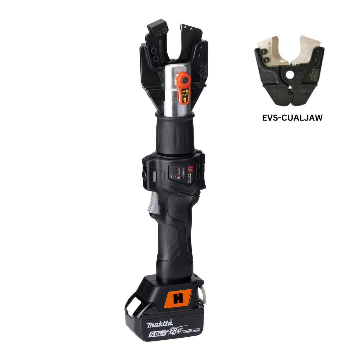 SLA 6 TON INLINE CRIMPING & CUTTING TOOL WITH INTERCHANGEABLE JAWS | FITS MAKITA | Utility Pipe Supply