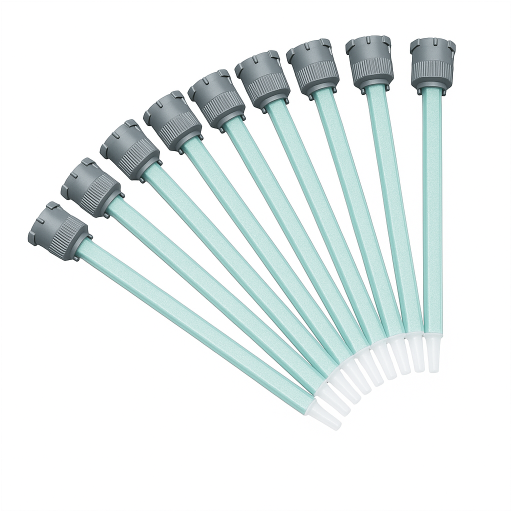 Polywater Zipseal Foam Sealant System nozzles designed for precise application of foam sealant in utility installations.