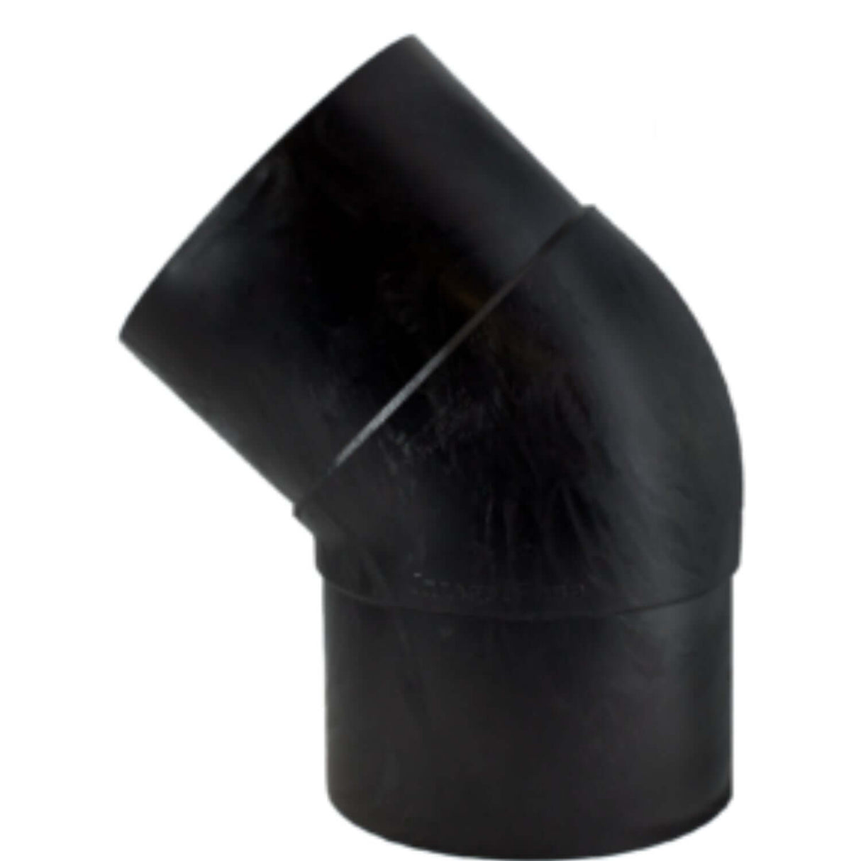 Molded 45° Butt Fusion Elbow | IPS/DIPS HDPE | Integrity Fusion PE4710 Fitting