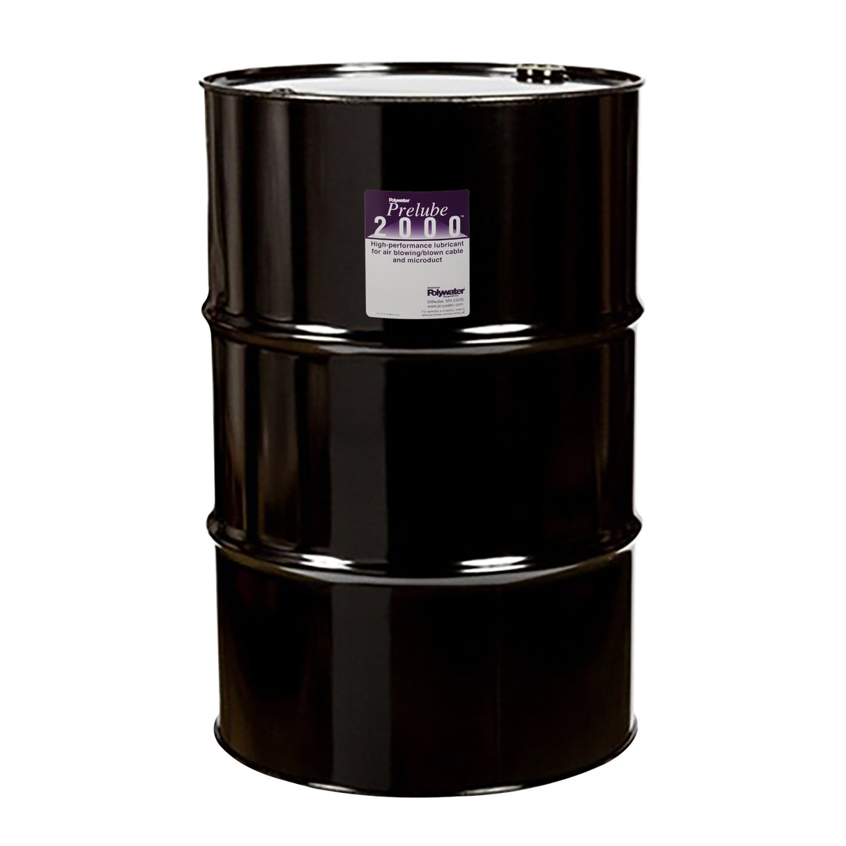Polywater Prelube 2000 – 55-gallon drum of cable-blowing lubricant.
