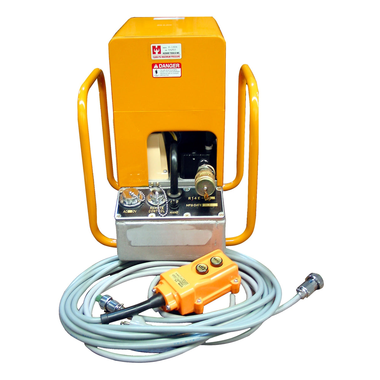 3/4 HP Hydraulic Pump 10,000 PSI with Remote Handle | Utility Pipe Supply