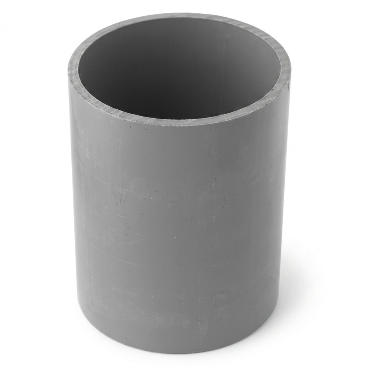Repair coupling with no internal center stop for DB and EB duct, sleeve-style design