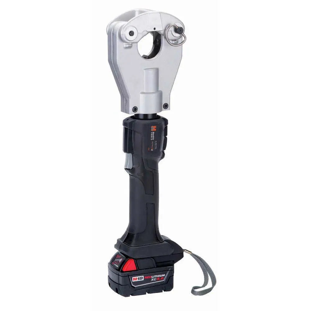 6.2 Ton Inline Dieless Crimping Tool SL-RL7750 for Milwaukee M18, featuring integrated nibs for efficient crimping.