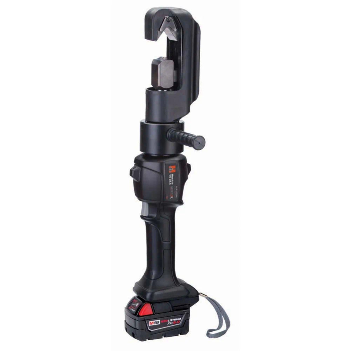 12 TON DIELESS CRIMPING TOOL & 180° HEAD, 75KV RATED | FITS MILWAUKEE | Utility Pipe Supply