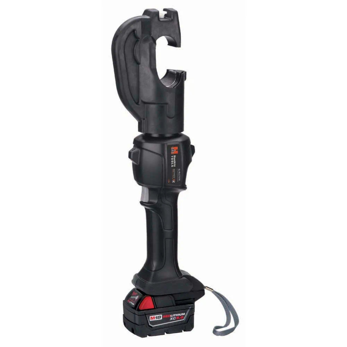12 TON INLINE DIELESS CRIMPING TOOL WITH 180° ROTATING HEAD | FITS MILWAUKEE | Utility Pipe Supply