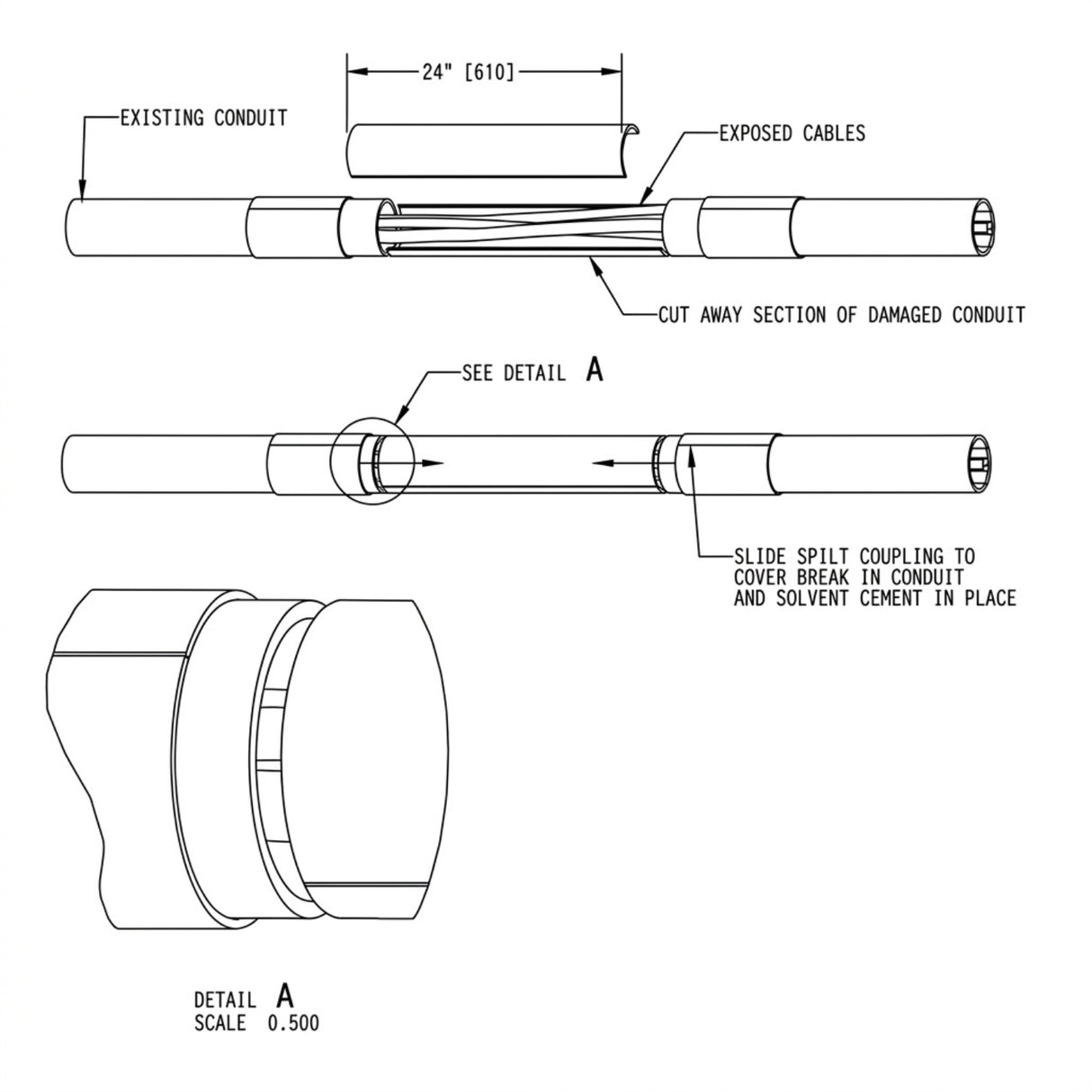 Split Kit Conduit Repair | Utility Pipe Supply