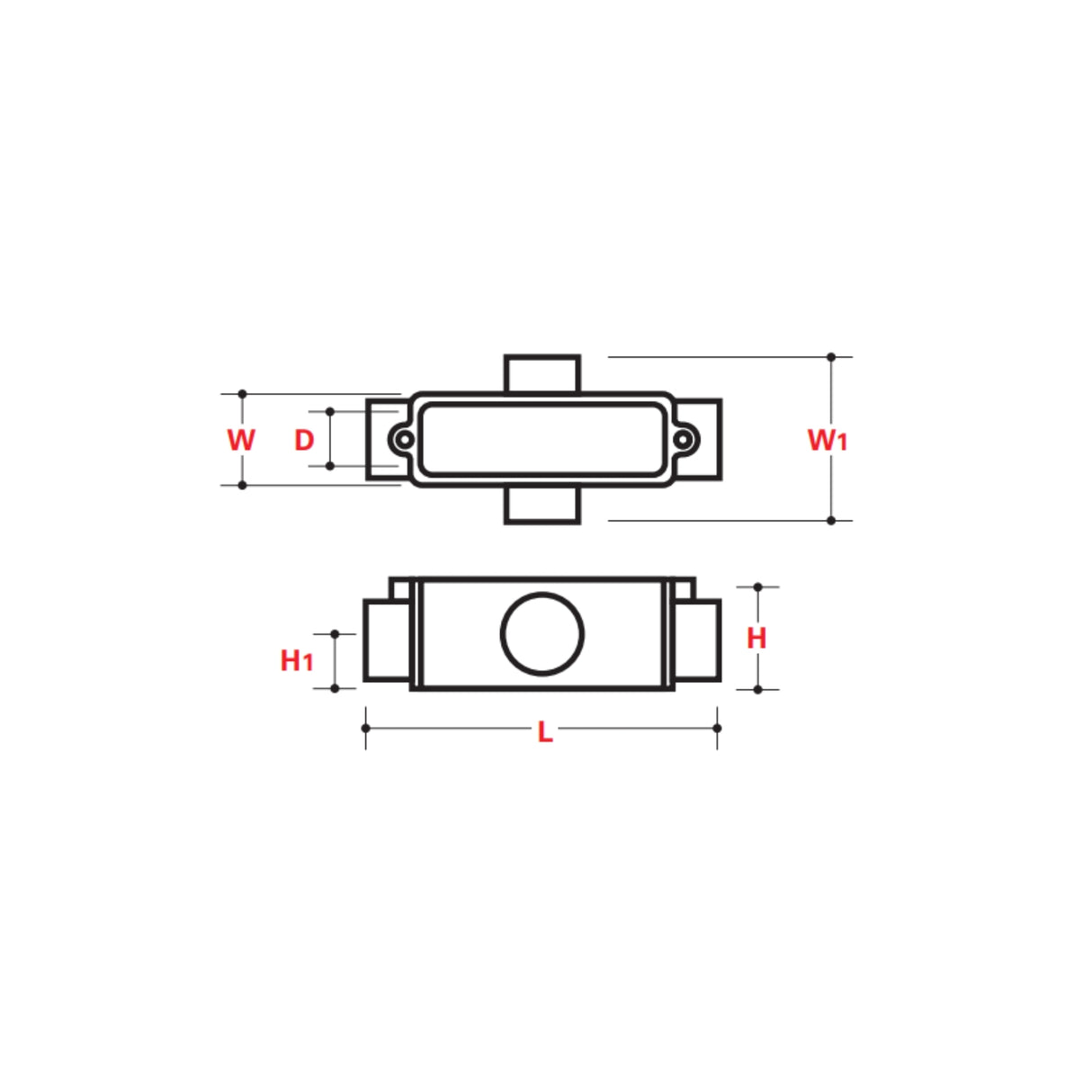 Fiberglass TYPE X Conduit Bodies (ID) for Electrical Systems | Utility Pipe Supply