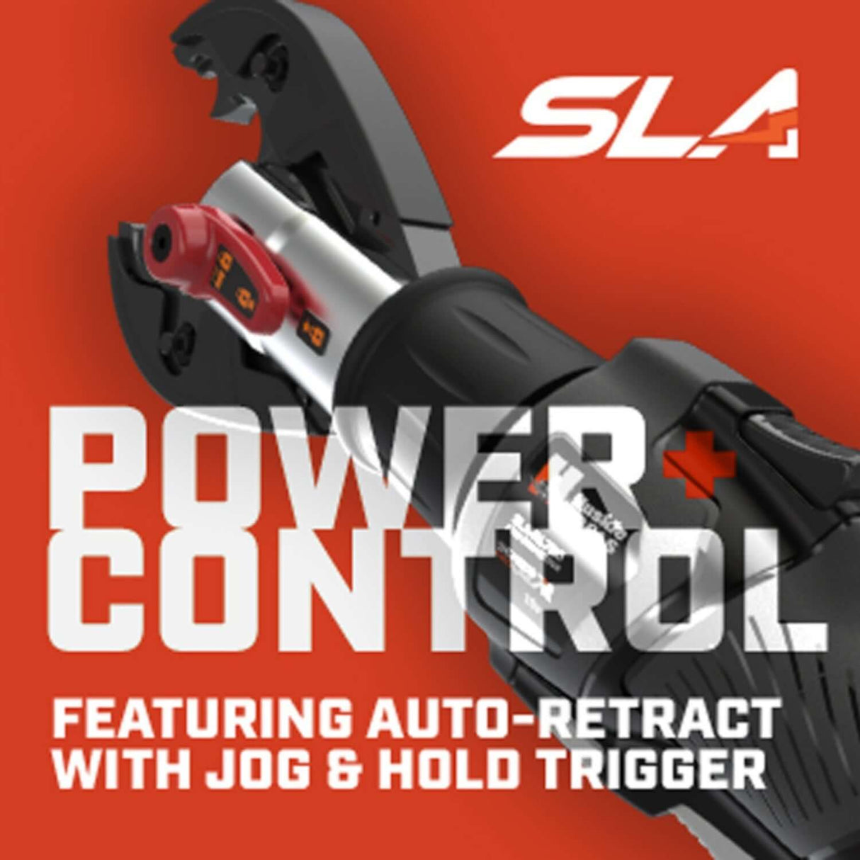 SLA 6 TON INLINE CRIMPING & CUTTING TOOL WITH INTERCHANGEABLE JAWS | MILWAUKEE | Utility Pipe Supply